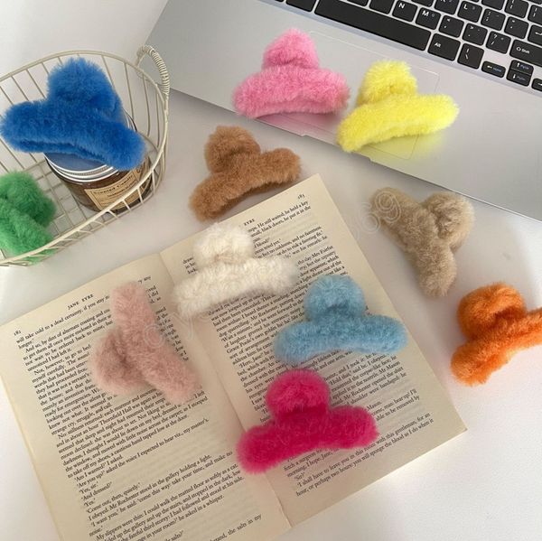 korean plush hair clips for women warm lamb wool hairpins clip candy color faux fur ponytail clips barrettes headwear, Slivery;white
korean plush hair clips for women warm lamb wool hairpins clip candy color faux fur ponytail clips barrettes headwear, Slivery;white