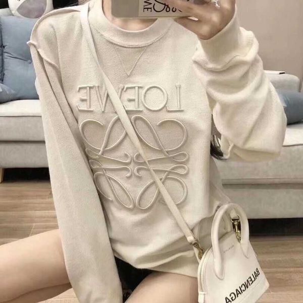 new designer loew's sweatshirts luxury hoodies quality letter embroidery casual round neck pullover sweater men and women, Black
new designer loew's sweatshirts luxury hoodies quality letter embroidery casual round neck pullover sweater men and women, Black