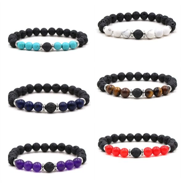 8mm black lava healing balance 7 chakra beaded bracelet natural lazuli tiger eye stone yoga bracelet for women jewelry
8mm black lava healing balance 7 chakra beaded bracelet natural lazuli tiger eye stone yoga bracelet for women jewelry