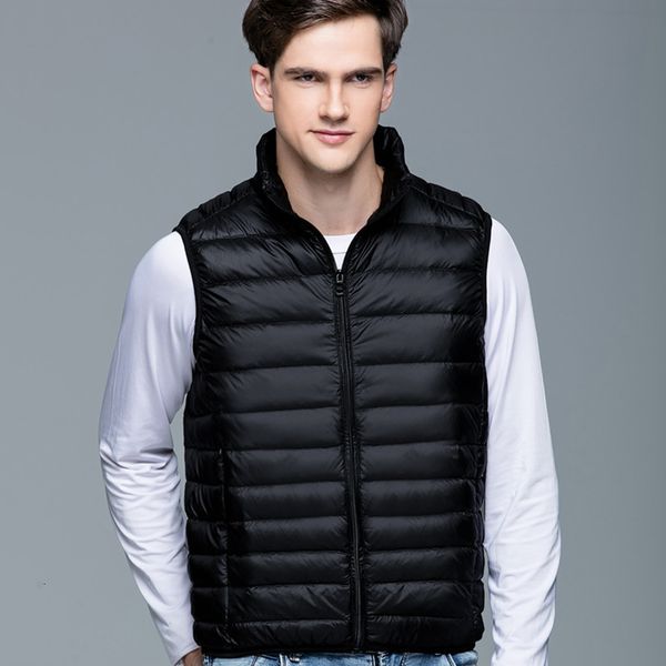 men's vests autumn winter ultralight white duck down vest men outdoor short slim fit windbreakers warm waistcoat lightweight mens vests, Black;white
men's vests autumn winter ultralight white duck down vest men outdoor short slim fit windbreakers warm waistcoat lightweight mens vests, Black;white
