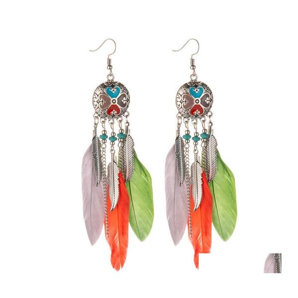 stud bohemian fashion jewelry feather earrings beads tassels dangle drop delivery dhqjp, Golden;silver
stud bohemian fashion jewelry feather earrings beads tassels dangle drop delivery dhqjp, Golden;silver