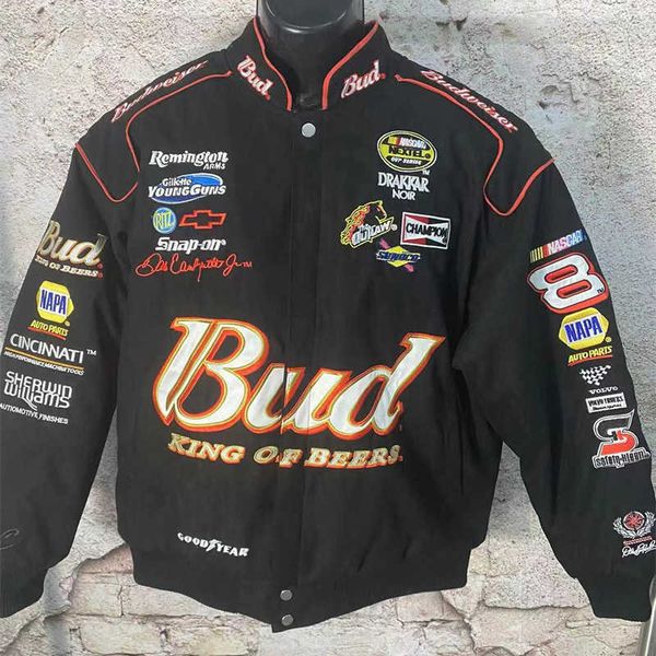men's jackets autumn and winter vintage racing motorcycle jacket baseball jacket black men's and women's thickened warm men&#, Black;brown
men's jackets autumn and winter vintage racing motorcycle jacket baseball jacket black men's and women's thickened warm men&#, Black;brown