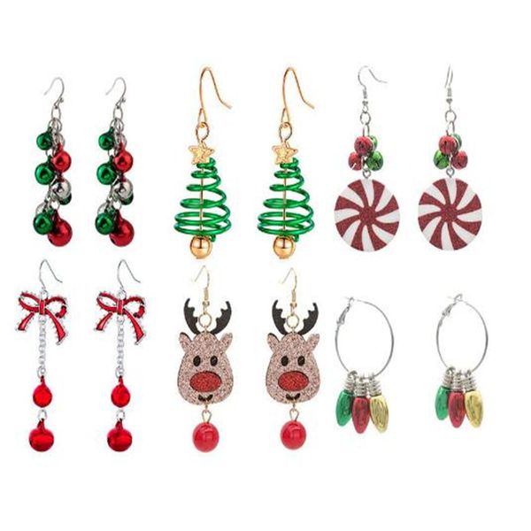 new christmas charm fashion bell deer head christmas tree earring horn jewelry ae543, Golden
new christmas charm fashion bell deer head christmas tree earring horn jewelry ae543, Golden