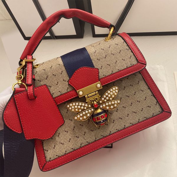 luxury designer bee totes bags red green stripe handbags women flap crossbody shoulder bag fashion shop bags small purse old flower canvas g
luxury designer bee totes bags red green stripe handbags women flap crossbody shoulder bag fashion shop bags small purse old flower canvas g