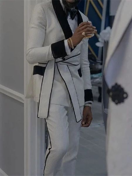 men's suits blazers men suit 2 pieces blazer pants modern palace with belt white black lapel printed wedding business causal prom tailo
men's suits blazers men suit 2 pieces blazer pants modern palace with belt white black lapel printed wedding business causal prom tailo