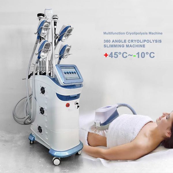 5 handles 360 degree cryotherapy body slimming cell fat ultrasonic cavitation machine cryolipolysis
5 handles 360 degree cryotherapy body slimming cell fat ultrasonic cavitation machine cryolipolysis
