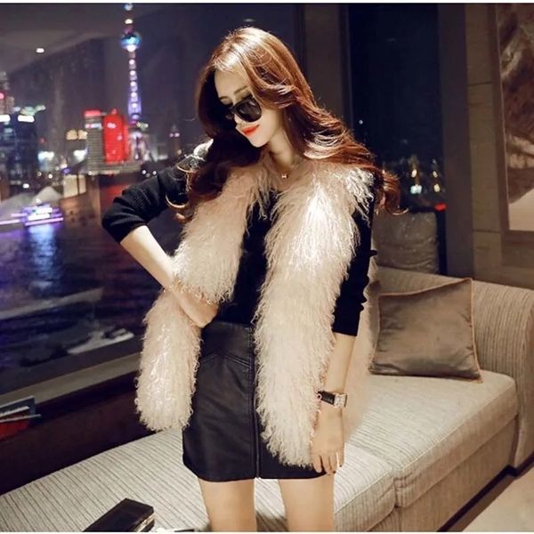 women's vests fashion solid wild faux fur vest women korea sleeveless jacket autumn winter casual slim fit vintage waistcoat female clo, Black;white
women's vests fashion solid wild faux fur vest women korea sleeveless jacket autumn winter casual slim fit vintage waistcoat female clo, Black;white