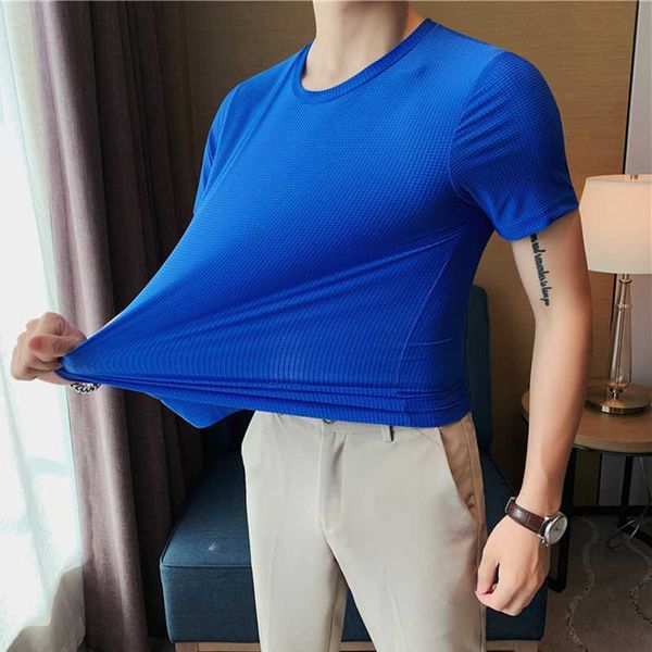 men's t-shirts summer high elasticity round neck t-shirts men short sleeve slim fit sport tee gym running quick dry ice silk solid t s, White;black
men's t-shirts summer high elasticity round neck t-shirts men short sleeve slim fit sport tee gym running quick dry ice silk solid t s, White;black