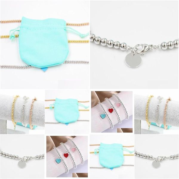 beaded brand luxury eternal couple beaded strands bracelet heart balls 4mm bead bracelets for women green blue pink charm drop deliv dhdoz, Black
beaded brand luxury eternal couple beaded strands bracelet heart balls 4mm bead bracelets for women green blue pink charm drop deliv dhdoz, Black