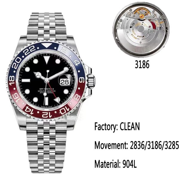 clean factory luxury watches men watch red&blue ceramic bezel 40mm 904l mens watch 126715 cal eta3186 movement sapphire waterproof luminous, Slivery;brown
clean factory luxury watches men watch red&blue ceramic bezel 40mm 904l mens watch 126715 cal eta3186 movement sapphire waterproof luminous, Slivery;brown