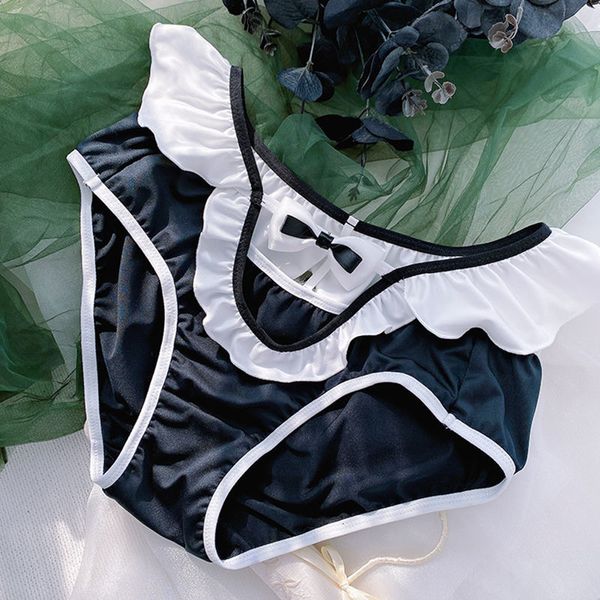 women's panties japanese girl lolita lace black panties transparent bow maid ruffle sweet lingerie female large size 3xl underwear 2212, Black;pink
women's panties japanese girl lolita lace black panties transparent bow maid ruffle sweet lingerie female large size 3xl underwear 2212, Black;pink
