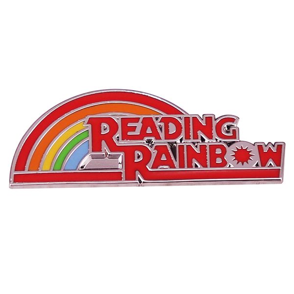 reading x rainbow tv series enamel lapel pin badge brooch backpack decoration jewelry, Blue
reading x rainbow tv series enamel lapel pin badge brooch backpack decoration jewelry, Blue