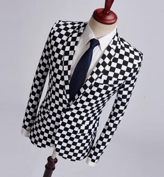 men's suits blazers fashion party coat casual slim fit blazer buttons 3d floral print painting jacket men 221201, White;black
men's suits blazers fashion party coat casual slim fit blazer buttons 3d floral print painting jacket men 221201, White;black