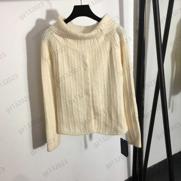 womens sweater metal letter decoration flat shoulder lapels pullover knit sweaters single row button trim long sleeve warm knitwear simple f, White;black
womens sweater metal letter decoration flat shoulder lapels pullover knit sweaters single row button trim long sleeve warm knitwear simple f, White;black