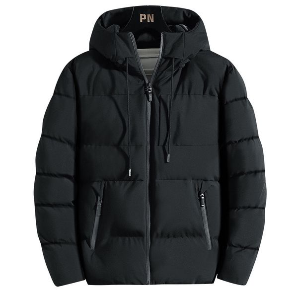 men's down parkas winter men's padded jacket casual hooded thick warm down padded jacket solid color fashion simple warm padded ja, Black
men's down parkas winter men's padded jacket casual hooded thick warm down padded jacket solid color fashion simple warm padded ja, Black