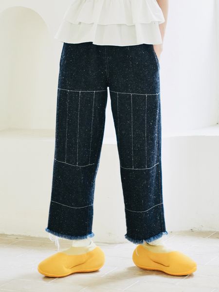 women's pants capris imakokoni original early autumn washed denim raw edge wide-leg pants loose long women's blue tassel jeans 221, Black;white
women's pants capris imakokoni original early autumn washed denim raw edge wide-leg pants loose long women's blue tassel jeans 221, Black;white
