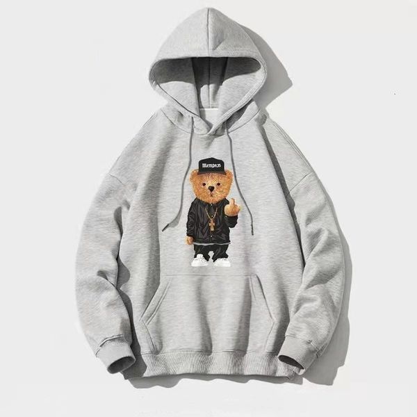 mens hoodies sweatshirts limited fun hoodie fashion street bear print graphic simple harajuku hip hop casual style cotton 221202, Black
mens hoodies sweatshirts limited fun hoodie fashion street bear print graphic simple harajuku hip hop casual style cotton 221202, Black