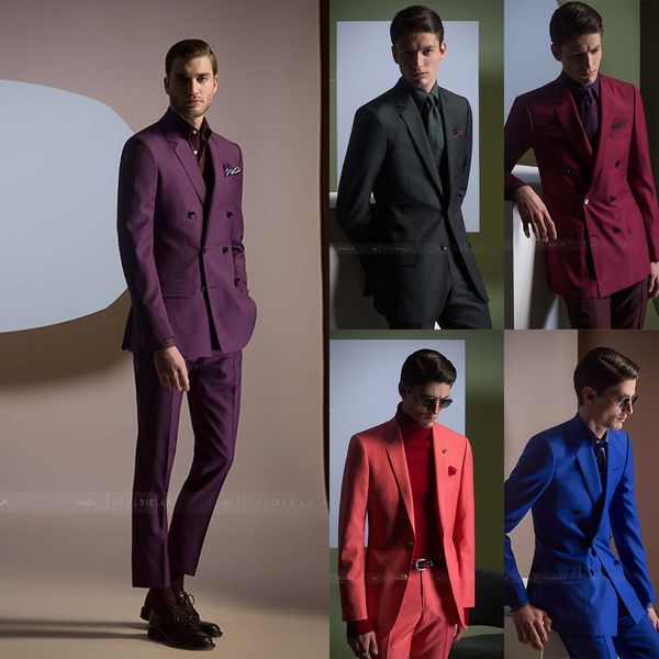 two pieces houndstooth wedding tuxedos men suits solid color modern formal three-button customized fit notched lapel slim fit business suit, Black;gray
two pieces houndstooth wedding tuxedos men suits solid color modern formal three-button customized fit notched lapel slim fit business suit, Black;gray