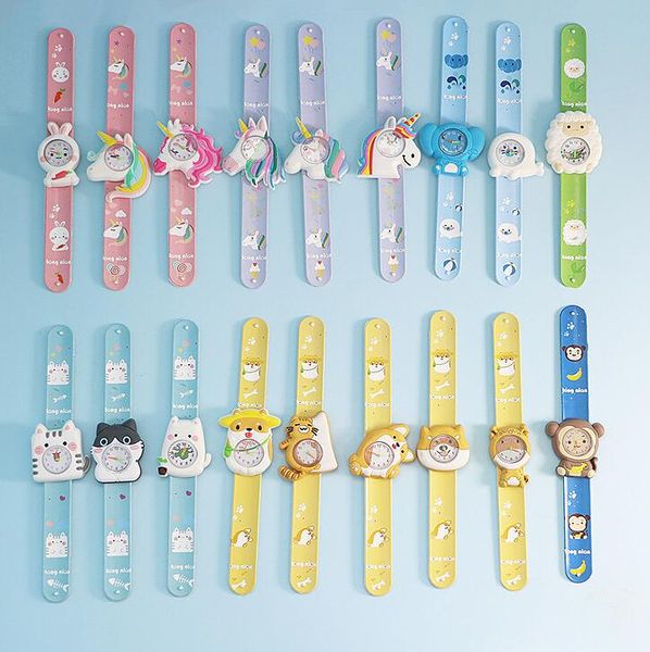 cute fashion cartoon children watch baby learn time toy unicorn animal kids colorful band slap watches boys girls christmas gift for kid, Slivery;brown
cute fashion cartoon children watch baby learn time toy unicorn animal kids colorful band slap watches boys girls christmas gift for kid, Slivery;brown