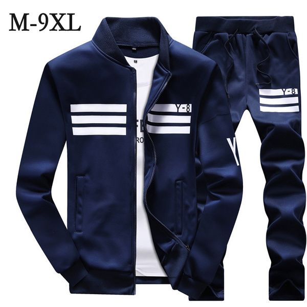 men's tracksuits casual running sets suit designer jogger size 9xl baseball sweatshirts sportwear pull home tracksuit 221202, Gray
men's tracksuits casual running sets suit designer jogger size 9xl baseball sweatshirts sportwear pull home tracksuit 221202, Gray