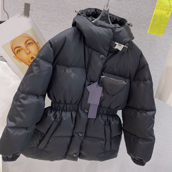 autumn winter new hat zipper waist thickened white eiderdown jacket jacket women's bread down coat women, Black
autumn winter new hat zipper waist thickened white eiderdown jacket jacket women's bread down coat women, Black