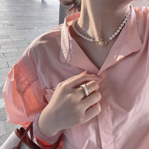 designer pearl necklaces viviai western empress pearl necklace female na vintage earth pins chain fgdb, Silver
designer pearl necklaces viviai western empress pearl necklace female na vintage earth pins chain fgdb, Silver