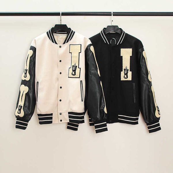 men's jackets autumn and winter kapital leather sleeve stitched bone retro men's and women's wool tweed jacket t221130 t22120, Black;brown
men's jackets autumn and winter kapital leather sleeve stitched bone retro men's and women's wool tweed jacket t221130 t22120, Black;brown