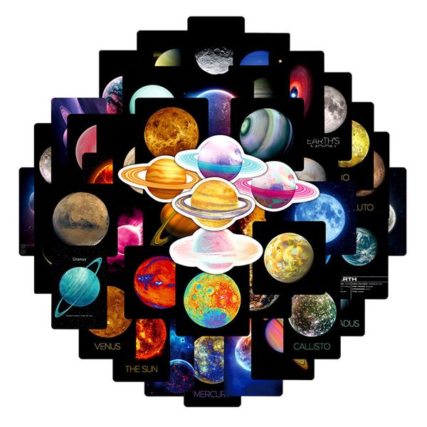 50pcs/pack cosmic planet stickers book lapguitar motorcycle luggage skateboard diy decorative decal
50pcs/pack cosmic planet stickers book lapguitar motorcycle luggage skateboard diy decorative decal