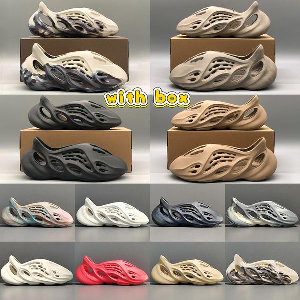 with box men women sandals shoes foam rnnr runner slipper black sand ararat mineral blue vermilion ochre mx sand grey cream clay moon sandal
with box men women sandals shoes foam rnnr runner slipper black sand ararat mineral blue vermilion ochre mx sand grey cream clay moon sandal