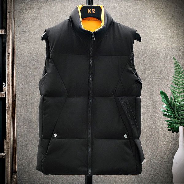 men's vests cotton vest men's jacket korean casual thicken gilets male autumn winter warm solid color stand collar sleeveless wais, Black;white
men's vests cotton vest men's jacket korean casual thicken gilets male autumn winter warm solid color stand collar sleeveless wais, Black;white