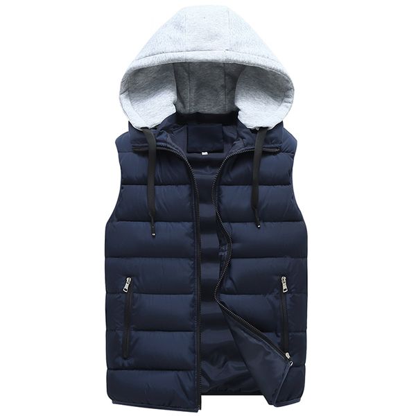 men's vests brand men's winter jackets sleeveless parka man vest hooded casual autumn zipper sleeveless downjacket 221202, Black;white
men's vests brand men's winter jackets sleeveless parka man vest hooded casual autumn zipper sleeveless downjacket 221202, Black;white