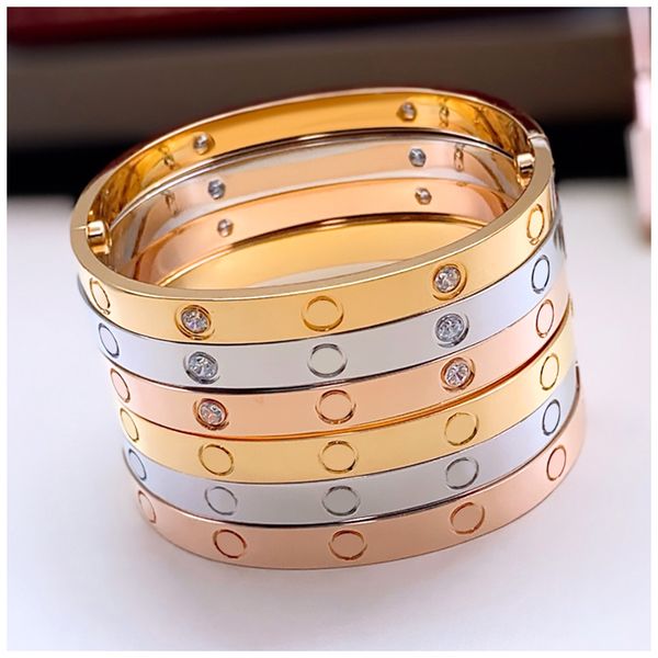 love bracelets carti bracelet screw diamond bangle mens silver braclets armband marriage bangles son braclet pulsera personalizada mujer bra, Black
love bracelets carti bracelet screw diamond bangle mens silver braclets armband marriage bangles son braclet pulsera personalizada mujer bra, Black