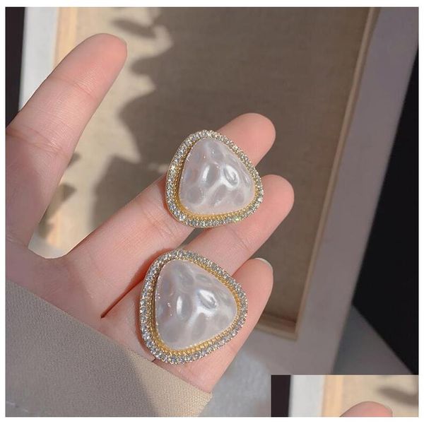 stud fashion jewelry s925 sier post triangle stud earrings rhinstone sweet drop delivery dhxxs, Golden;silver
stud fashion jewelry s925 sier post triangle stud earrings rhinstone sweet drop delivery dhxxs, Golden;silver