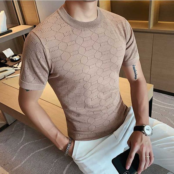 men's t-shirts 2022 summer new solid breathable ice silk short sleeve t shirts men fashion round collar slim fit casual knitted tee shi, White;black
men's t-shirts 2022 summer new solid breathable ice silk short sleeve t shirts men fashion round collar slim fit casual knitted tee shi, White;black