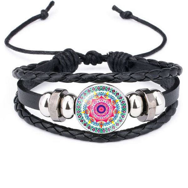 mandala bracelet indian yoga buddhismus glass cabochon bracelets adjustable multilayer wrap bracelets cuffs fashion jewelry gift, Golden;silver
mandala bracelet indian yoga buddhismus glass cabochon bracelets adjustable multilayer wrap bracelets cuffs fashion jewelry gift, Golden;silver