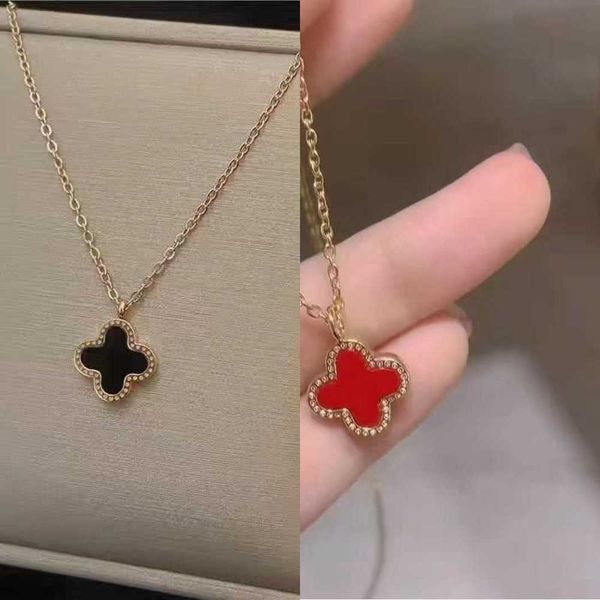 925 sterling silver necklace four leaf grass pendant clavicle chain with colorful temperament student boyfriend gift to girlfriend
925 sterling silver necklace four leaf grass pendant clavicle chain with colorful temperament student boyfriend gift to girlfriend