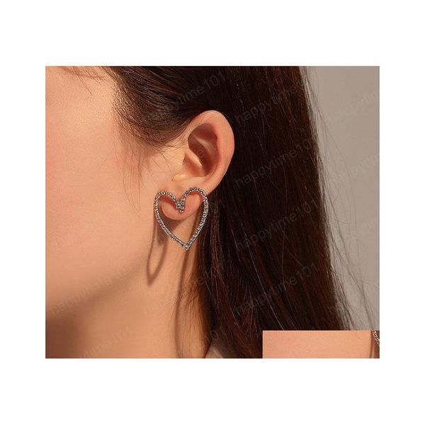 stud fashion jewelry heart earrings hollow out rhinstone hearts stud drop delivery dhvpr, Golden;silver
stud fashion jewelry heart earrings hollow out rhinstone hearts stud drop delivery dhvpr, Golden;silver