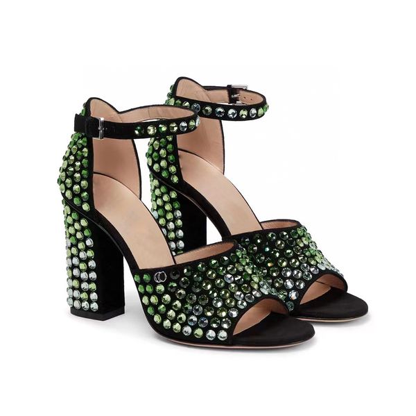 ma'am sandals new products crystal-encrusted ankle strap heels sky-high heel 100mm for women summer luxury designers shoes party heeled, Black
ma'am sandals new products crystal-encrusted ankle strap heels sky-high heel 100mm for women summer luxury designers shoes party heeled, Black