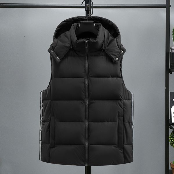 men's vests 3685 black grey blue red hooded vest men winter sleeveless jacket warm thick reflection striped vest jacket plus size 7xl 8, Black;white
men's vests 3685 black grey blue red hooded vest men winter sleeveless jacket warm thick reflection striped vest jacket plus size 7xl 8, Black;white