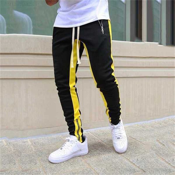 men's pants mens track new fashion hip hop fitness streetwear trousers men striped jogger skinny joggers sweatpants pantalon hommebg5f, Black
men's pants mens track new fashion hip hop fitness streetwear trousers men striped jogger skinny joggers sweatpants pantalon hommebg5f, Black