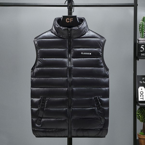 men's vests 3679 winter vest men outerwear plus size 6xl slim warm vest waistcoat for men stand collar sleeveless jacket thick solid co, Black;white
men's vests 3679 winter vest men outerwear plus size 6xl slim warm vest waistcoat for men stand collar sleeveless jacket thick solid co, Black;white