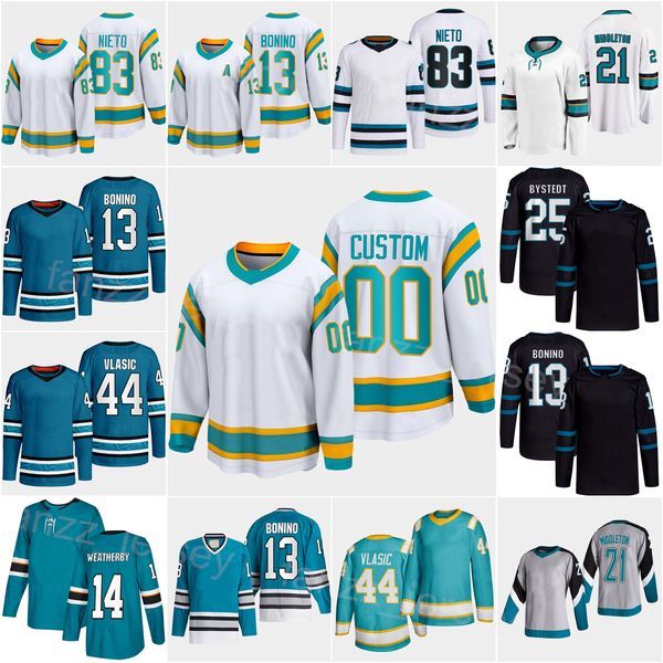 2023 hockey reverse retro 83 matt nieto jerseys 13 nick bonino 73 noah gregor 14 jasper weatherby 44 marc-edouard vlasic jacob middleton fil, Black;red
2023 hockey reverse retro 83 matt nieto jerseys 13 nick bonino 73 noah gregor 14 jasper weatherby 44 marc-edouard vlasic jacob middleton fil, Black;red