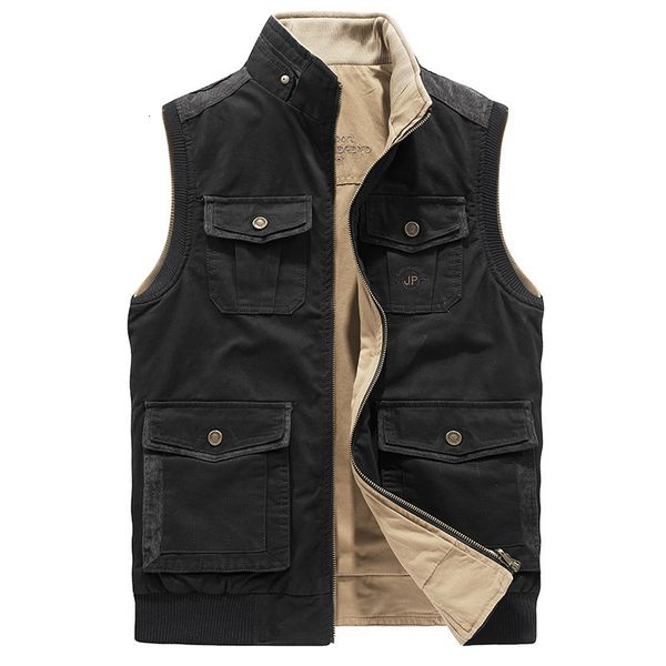 men's vests autumn winter tactical vest men double sides wear multipockets vest military casual waistcoat gilet homme plus size m7xl 8x, Black;white
men's vests autumn winter tactical vest men double sides wear multipockets vest military casual waistcoat gilet homme plus size m7xl 8x, Black;white