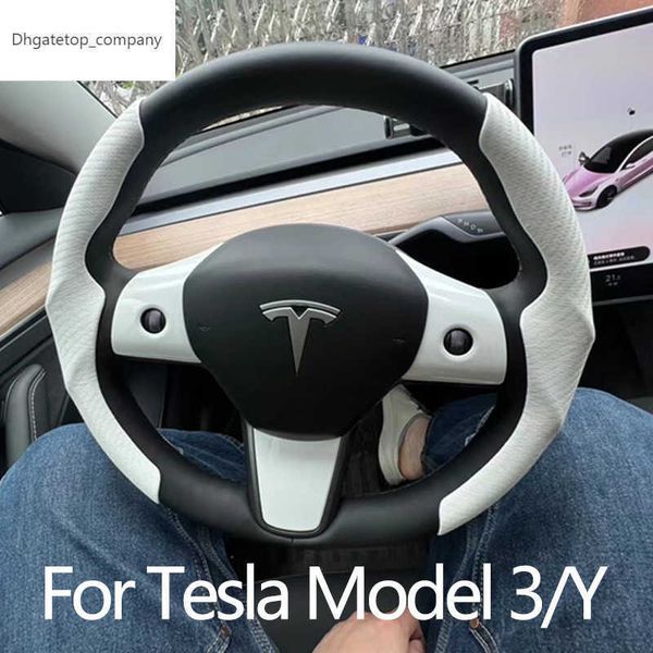 tesla steering wheel cover for tesla model 3 model y model s black red carbon fiber leather anti-fur sport steering wheel234e
tesla steering wheel cover for tesla model 3 model y model s black red carbon fiber leather anti-fur sport steering wheel234e