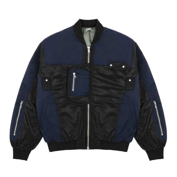 men's jackets paf archive autumn winter men's and women's zipper color matching cotton clothes thickened high-quality flight, Black;brown
men's jackets paf archive autumn winter men's and women's zipper color matching cotton clothes thickened high-quality flight, Black;brown