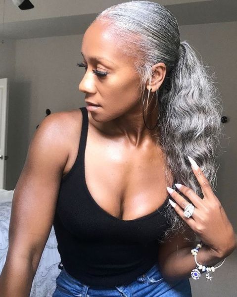 silver grey ponytail extension for black women salt & pepper ponytails curly drawstring 14inch short gray human hair ponytail extensions cli
silver grey ponytail extension for black women salt & pepper ponytails curly drawstring 14inch short gray human hair ponytail extensions cli