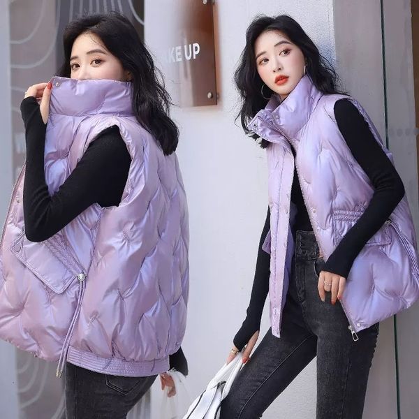 women's vests korean women winter vests hooded short bright color vest cotton padded jacket sleeveless female winter waistcoat vest 221, Black;white
women's vests korean women winter vests hooded short bright color vest cotton padded jacket sleeveless female winter waistcoat vest 221, Black;white