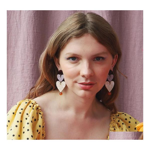 stud fashion jewelry retro acrylic heart tassel earrings women doe hearts drop delivery dhpbh, Golden;silver
stud fashion jewelry retro acrylic heart tassel earrings women doe hearts drop delivery dhpbh, Golden;silver