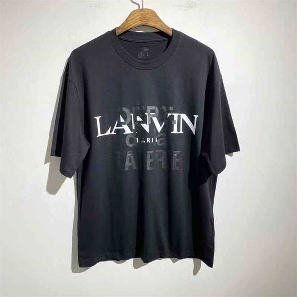 co summer's 21ss this branded ins star dept overlapping letters short sleeve t-shirt men's and women's, White;black
co summer's 21ss this branded ins star dept overlapping letters short sleeve t-shirt men's and women's, White;black