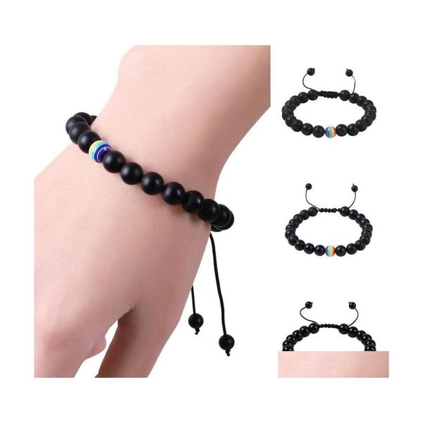 beaded rainbow natural volcanic rocks stone aromatherapy bracelet 3 styles lava beaded yoga essential oil diffuser drop delivery jew dhafy, Black
beaded rainbow natural volcanic rocks stone aromatherapy bracelet 3 styles lava beaded yoga essential oil diffuser drop delivery jew dhafy, Black